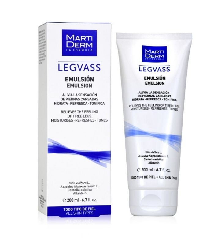 MARTIDERM LEGVASS EMULSION PIERNAS 200 ML Piernas cansadas y Salud circulatoria - MARTIDERM