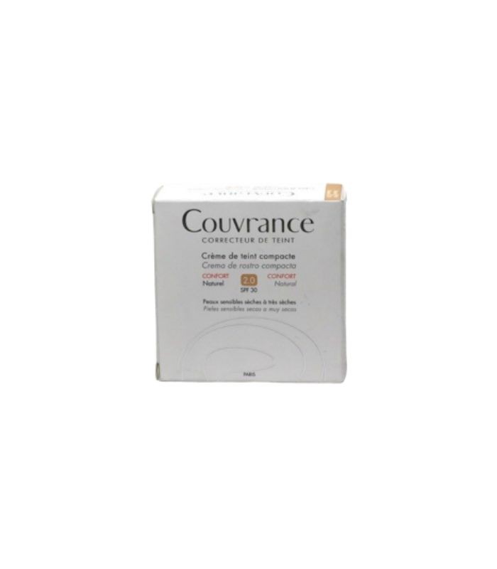 AVENE COUVRANCE CREMA COMPACTA NATURAL SPF30 2.0 Base Maquillaje y Maquillaje - Avene
