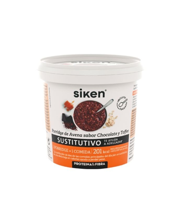 SIKEN SUSTITUTIVO PORRIDGE CHOCOLATE Y TOFFEE 52 G Inicio y  - SIKEN
