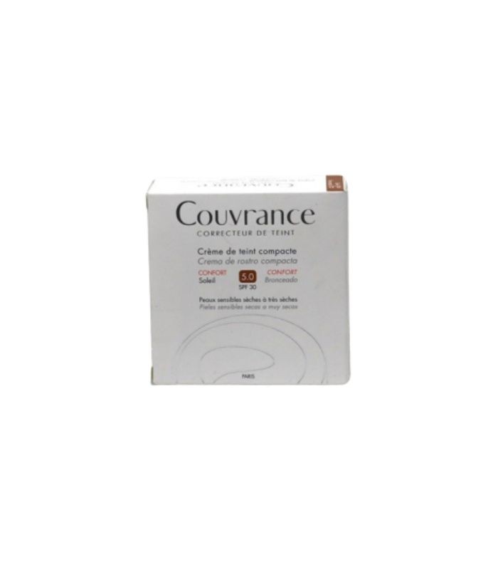 AVENE COUVRANCE CREMA COMPACTA BRONCEADO SPF30 5.0 Base Maquillaje y Maquillaje - Avene
