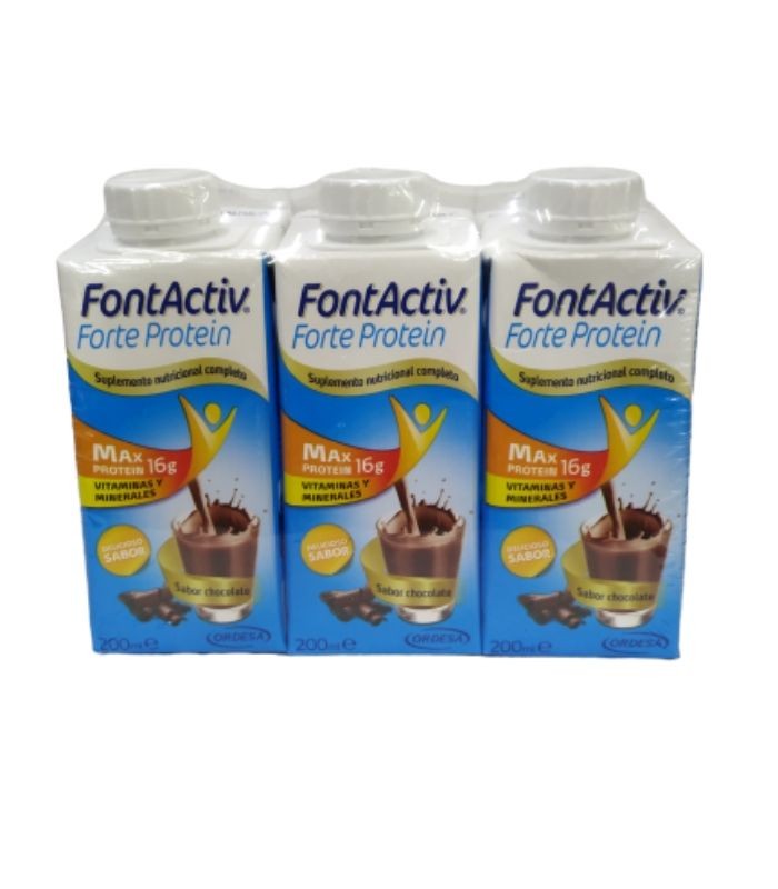 FONTACTIV FORTE PROTEINA CHOCOLATE PACK3 Inicio y  - ENSURE