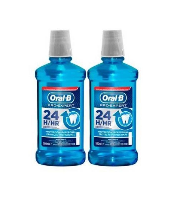 ORAL B COLUTORIO PRO EXPERT PROTECCION 2X500ML Anticaries y Colutorios y pastas - ORAL B
