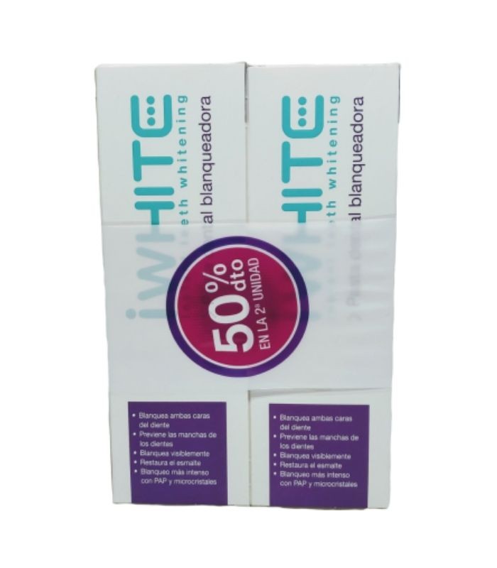IWHITE PASTA DENTAL BLANQUEADORA DUPLO 75 ML Higiene y Inicio - VEMEDIA PH.