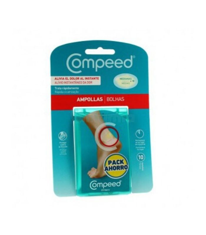 COMPEED AMPOLLAS T- MED PACK AHORRO 10 UNIDADES Salud y Inicio - COMPEED