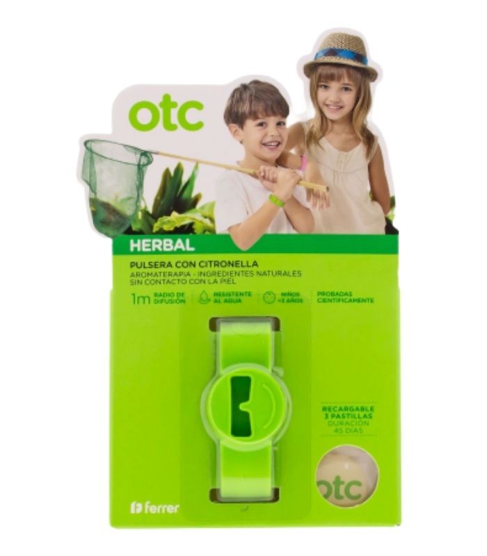 OTC HERBAL PULSERA CITRONELA VERDE Salud y Inicio - FERRER INTERNACIONAL