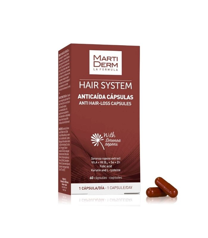 MARTIDERM ANTICAIDA 60 CAPS Tratamiento capilar y Anticaida - MARTIDERM