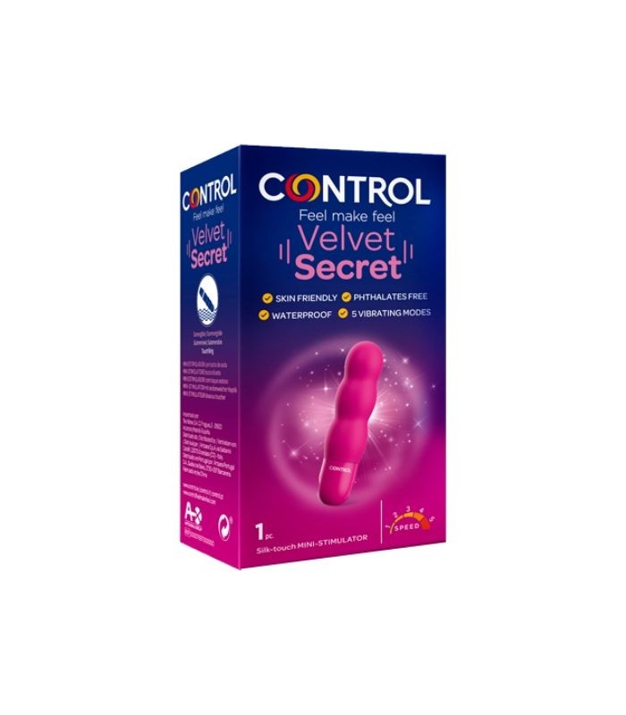 CONTROL VELVET SECRET ESTIMULADOR MINI Inicio y  - CONTROL