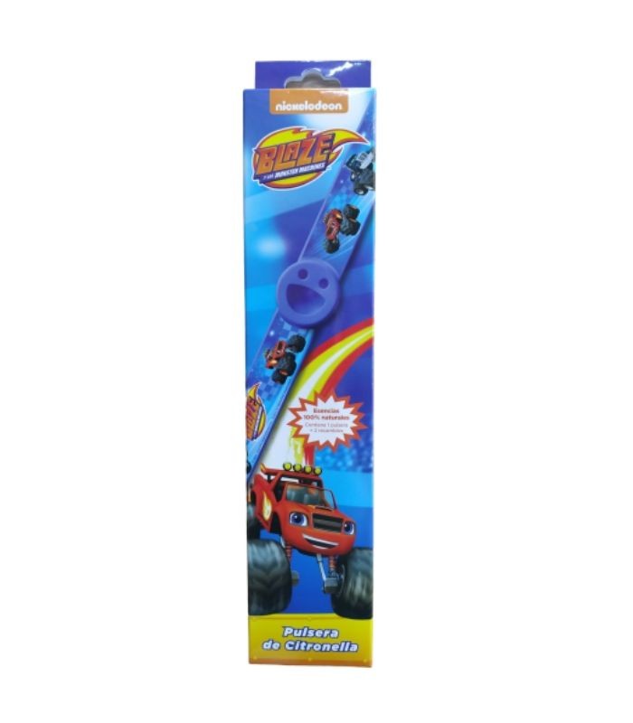 PULSERA ANTIMOSQUITOS BLAZE MONSTER MACHINE AZUL Inicio y  - 