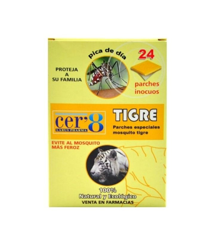CER 8 ANTIMOSQUITOS TIGRE PARCHE Salud y Inicio - APOSAN
