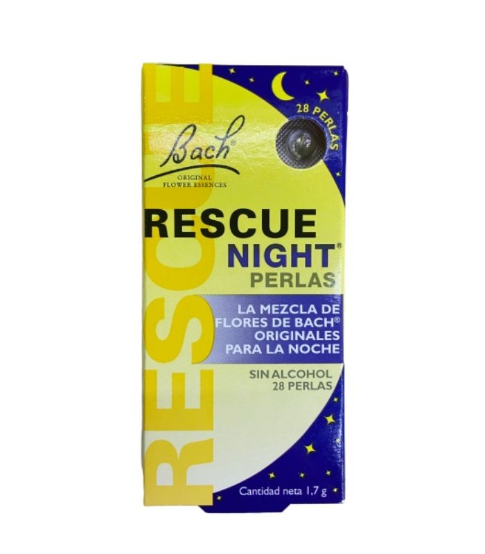 BACH RESCUE NIGHT 28 PERLAS Sueño y Sistema nervioso - BACH RESCUE
