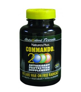NATURES PLUS COMMANDO 2000 60 COMPRIMIDOS Vitaminas y Minerales y Vitaminas - NATUR IMPORT