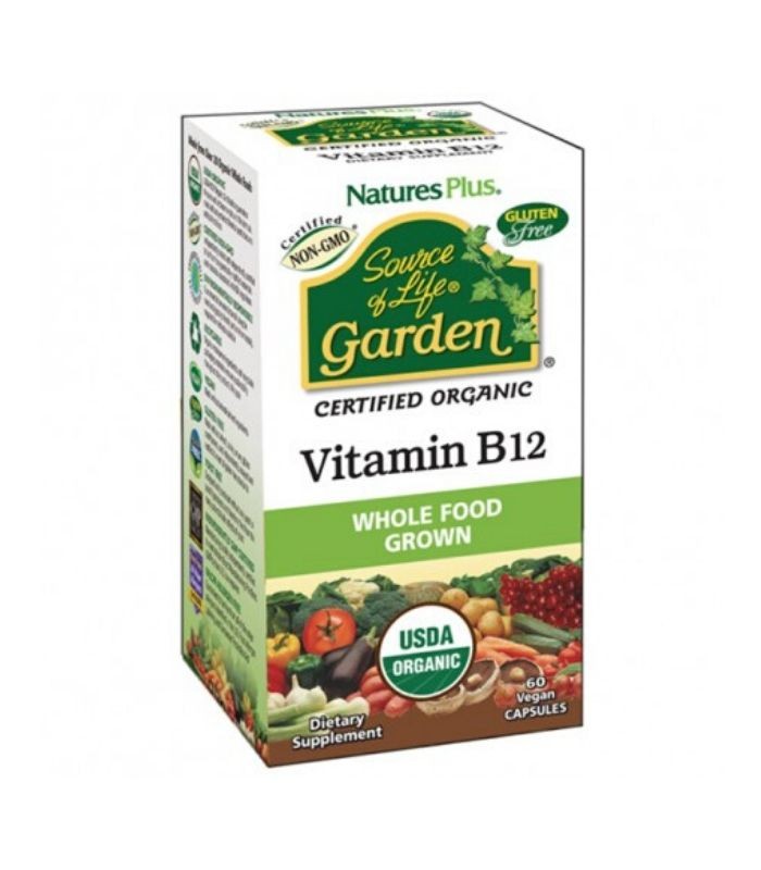 NATURES PLUS GARDEN VITAMINA B12 60 CAPSULAS Inicio y  - NATUR IMPORT