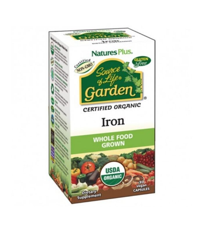 NATURES PLUS GARDEN IRON 30 CAPSULAS Inicio y  - NATUR IMPORT