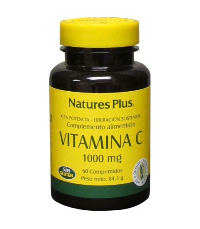 NATURES PLUS VITAMINA C 1000MG 60 COMPRIMIDOS Inicio y  - NATUR IMPORT