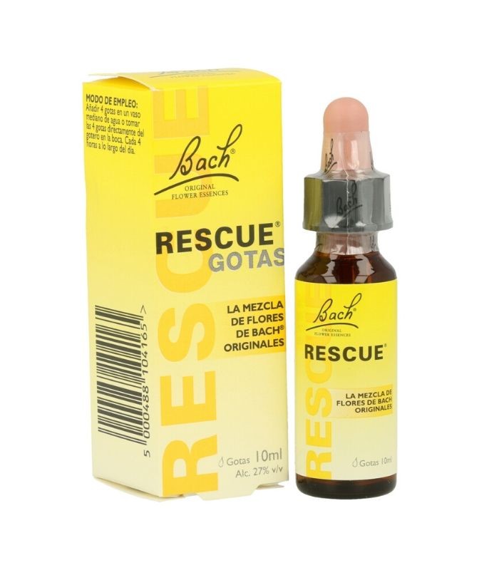 BACH RESCUE REMEDY GOTAS 10ML Ansiedad y Sistema nervioso - BACH RESCUE