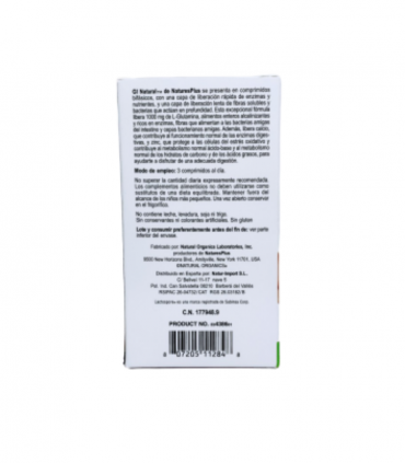 NATURES PLUS GI NATURAL 90 COMPRIMIDOS Salud y Inicio - NATUR IMPORT