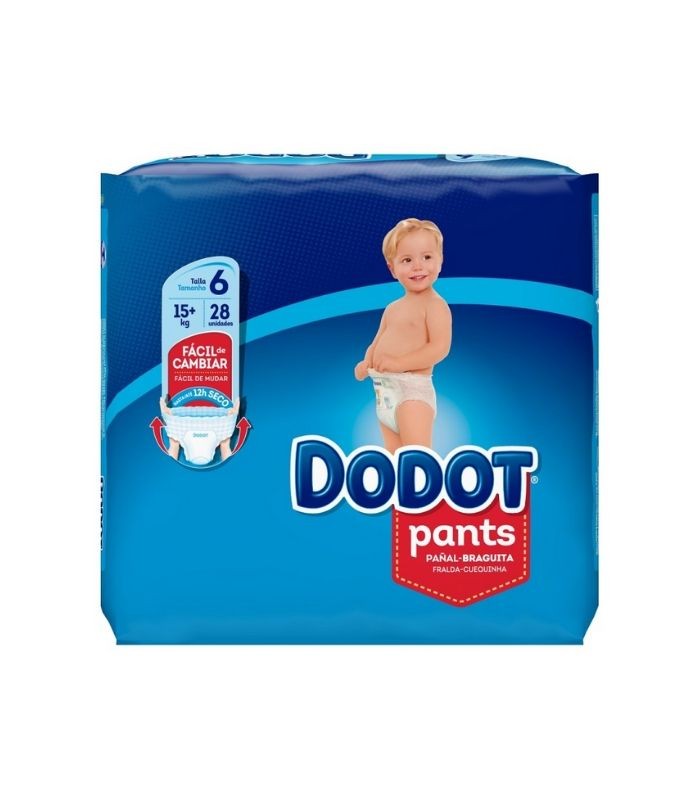 DODOT PANTS TALLA 6 +15KGS 28 UNIDADES Inicio y  - DODOT