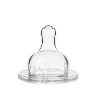 SUAVINEX BIBERON +0M TETINA REDONDA SILICONA 3P 150ML Biberones y Accesorios del bebe - SUAVINEX