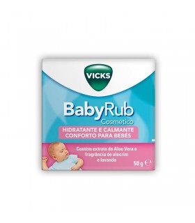 VICKS BABYRUB 50GR Congestion Nasal y Cuidado Respiratorio