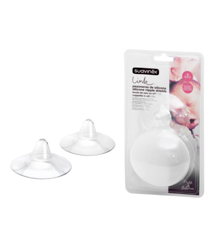 SUAVINEX PEZONERAS DE SILICONA TALLA S 2 UNIDADES - Cuidado de la mama, lactancia y accesorios de lactancia