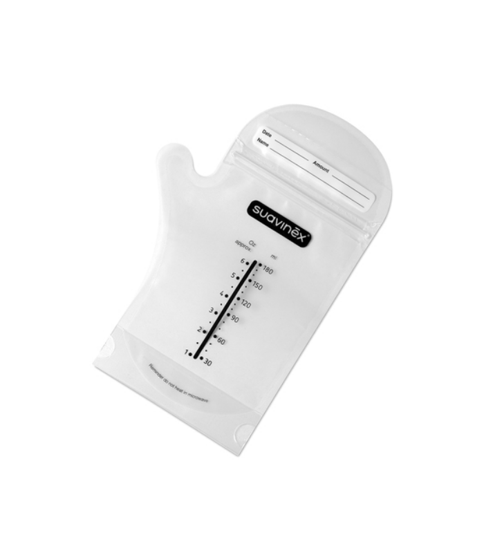 SUAVINEX BOLSA PARA LECHE MATERNA CIERRE ZIP 25UDS-Lactancia y Embarazo y post parto