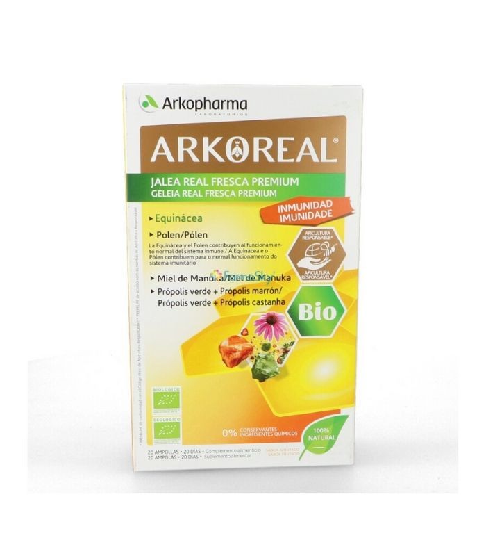 ARKOPHARMA JALEA REAL INMUNIDAD 20 AMPOLLAS Inicio y  - ARKOPHARMA