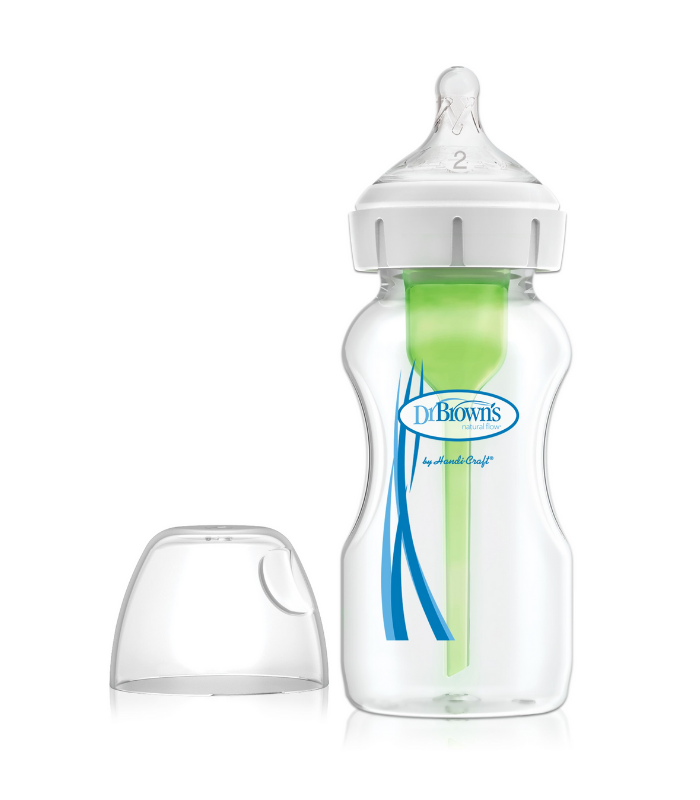 DR BROWN'S BIBERON OPTION+ BOCA ANCHA +3M 330ML