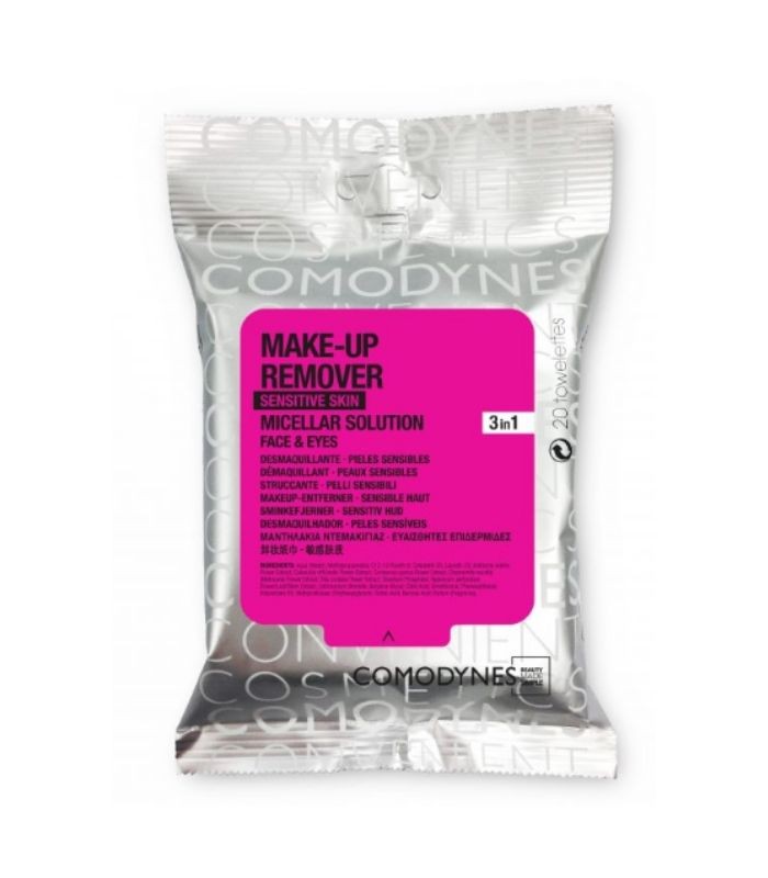 COMODYNES TOALLITAS DESMAQUILLANTES PIEL SENSIBLE Toallitas y discos y Limpieza Facial - COMODYNES