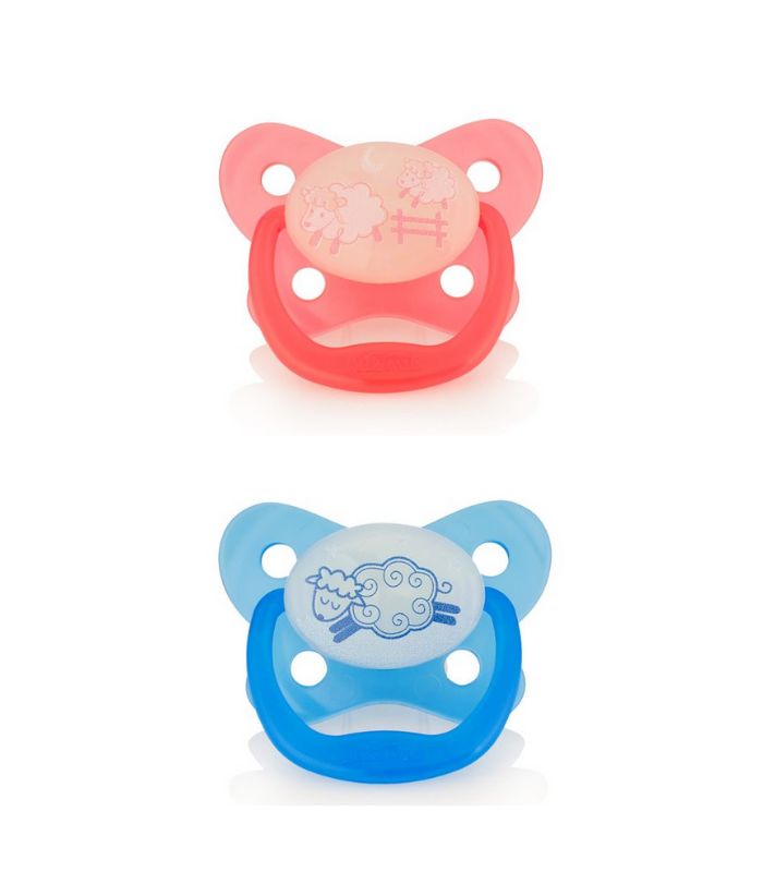 DR BROWN'S CHUPETE NOCTURNO PREVENT 0-6M 2UDS -Accesorios del bebé y Chupetes.