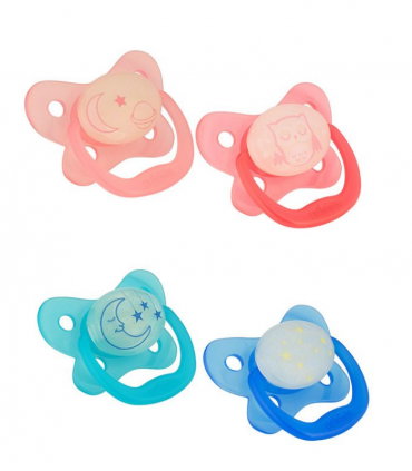 DR BROWN'S CHUPETE NOCTURNO PREVENT 6-12M 2UDS -Accesorios del bebé y Chupetes