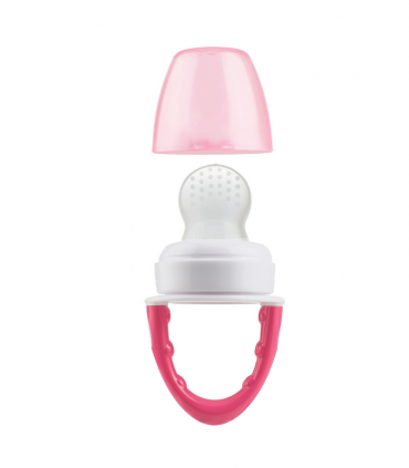 DR BROWN'S ALIMENTADOR ANTIAHOGO ROSA +4M -Accesorios del bebé