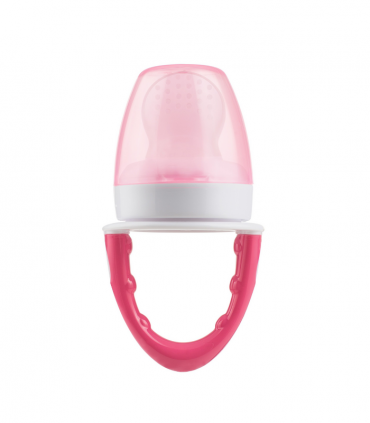 DR BROWN'S ALIMENTADOR ANTIAHOGO ROSA +4M -Accesorios del bebé