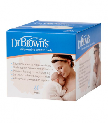 DR BROWNS DISCOS DESECHABLES 60 UNIDADES - Lactancia y Discos