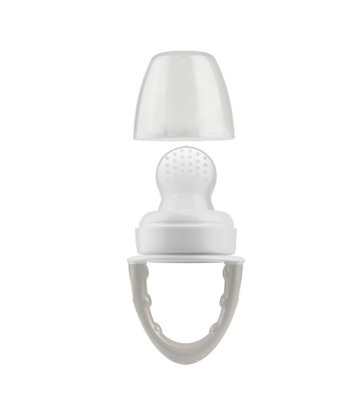 DR BROWN'S ALIMENTADOR ANTIAHOGO GRIS +4M -Accesorios del bebé