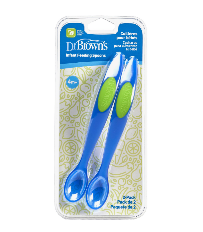 DR BROWN'S PACK CUCHARAS AZUL -Accesorios del bebe Y Vajilla Infantil