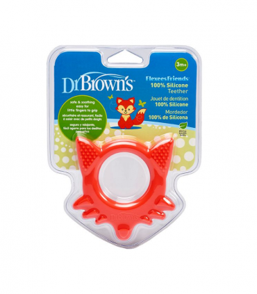DR BROWN'S MORDEDOR ZORRO ROJO- Accesorios del bebé y Mordedores y juguetes