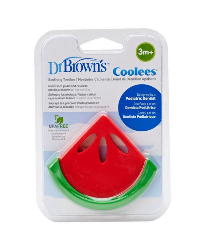 DR BROWN'S MORDEDOR CALMANTE FORMA SANDIA +3M -Accesorios del bebé y mordedores