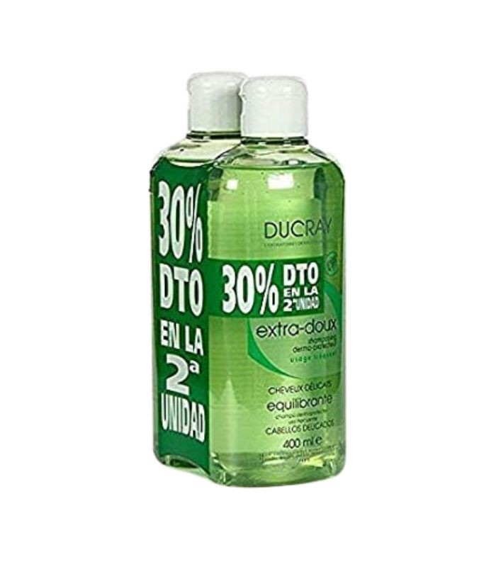 DUCRAY EQUILIBRANTE CHAMPU DUPLO 2 X 400 ML Uso Frecuente y Champus - DUCRAY
