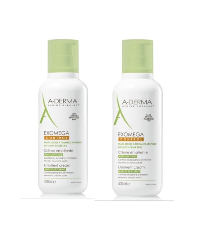 ADERMA EXOMEGA CONTROL CREMA 400ML DUPLO Inicio y  - ADERMA