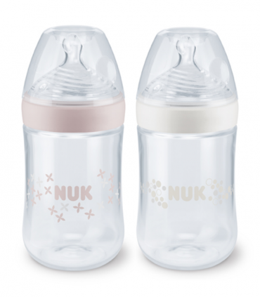 NUK BIBERON NATURE SENSE SILICONA 6-18M 260ML -Accesorios del bebé y Biberones