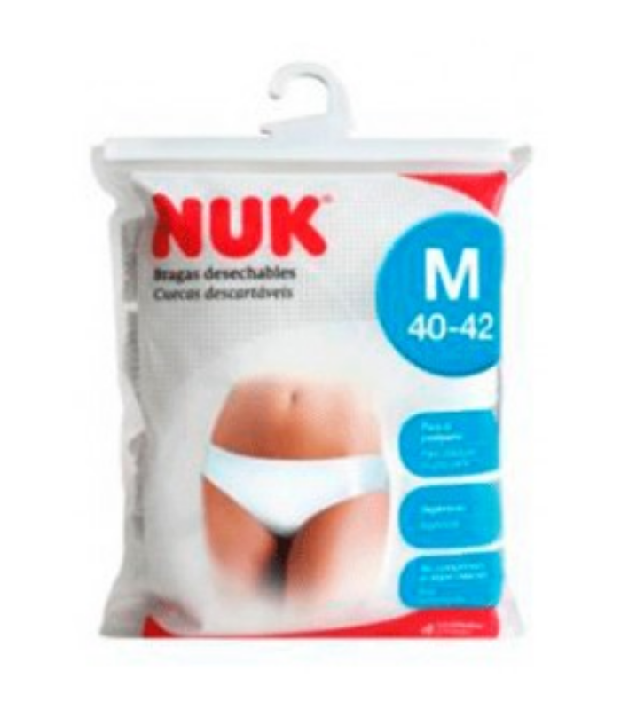 NUK BRAGAS DESECHABLES TALLA M (40-42) 4UDS- Cuidado de la mama, Post-Parto.