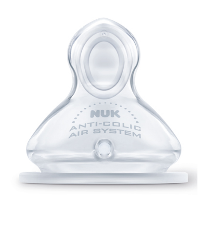NUK TETINA FIRST CHOICE SILICONA 6-18M 2UDS Tetinas y Accesorios del bebe - NUK