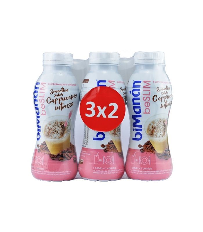 BIMANAN SMOOTHIE PACK 3X2 CAPPUCCINO 330 ML Inicio y  - BIMANAN