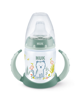 NUK BIBERON ENTRENA SILICONA JUNGLE ANIMALS 6-18M 150ML -Biberones y Accesorios del bebé 2