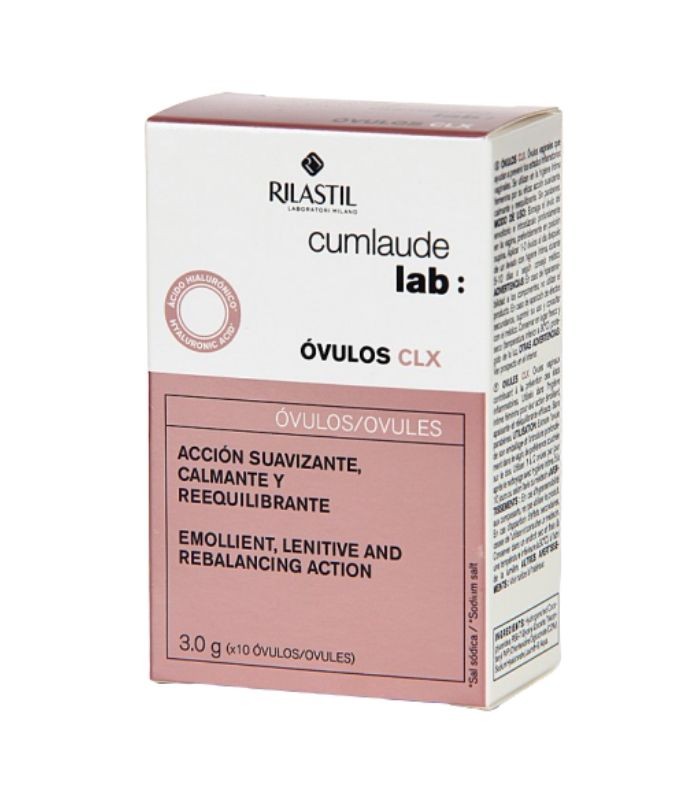 CUMLAUDE CLX OVULOS 10 UNIDADES Hidratacion y Higiene Intima - CUMLAUDE