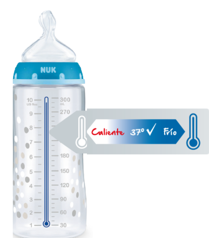 NUK BIBERON FIRST CHOICE LATEX 0-6M 300ML Biberones y Accesorios del bebe - NUK