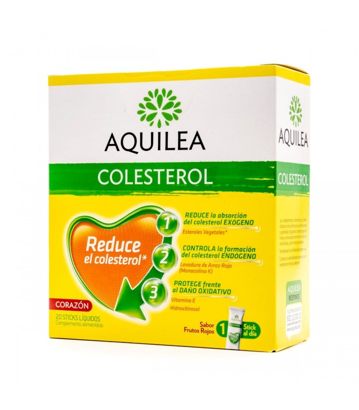 AQUILEA COLESTEROL 20 STICKS LIQUIDOS Colesterol y Salud cardiovascular - AQUILEA