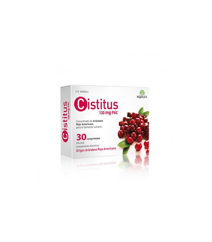CISTITUS AQUILEA 130MG 30 COMPRIMIDOS Infecciones urinarias y Salud vias urinarias - URIACH-AQ OTC