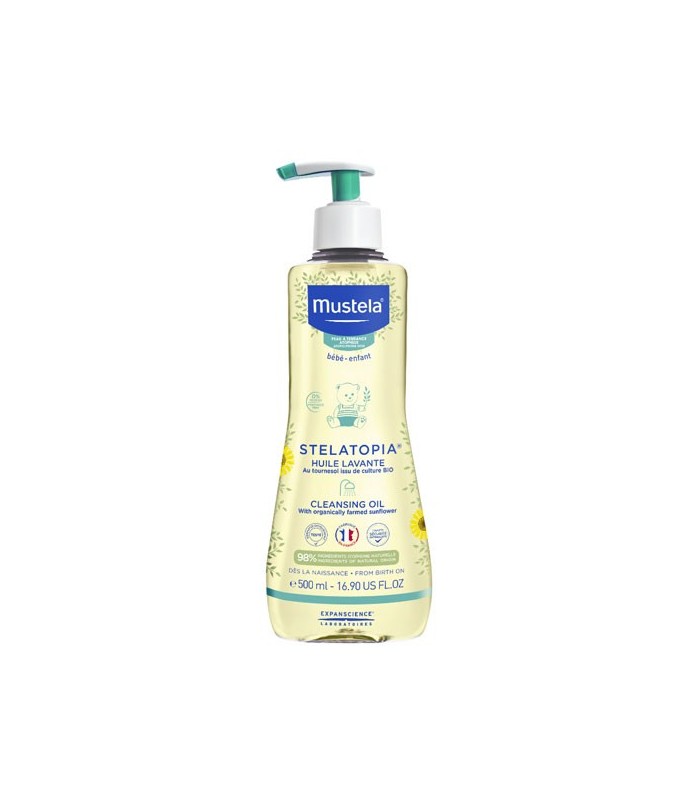 MUSTELA STELATOPIA ACEITE DE DUCHA Y BAÑO 500ML Inicio y  - 