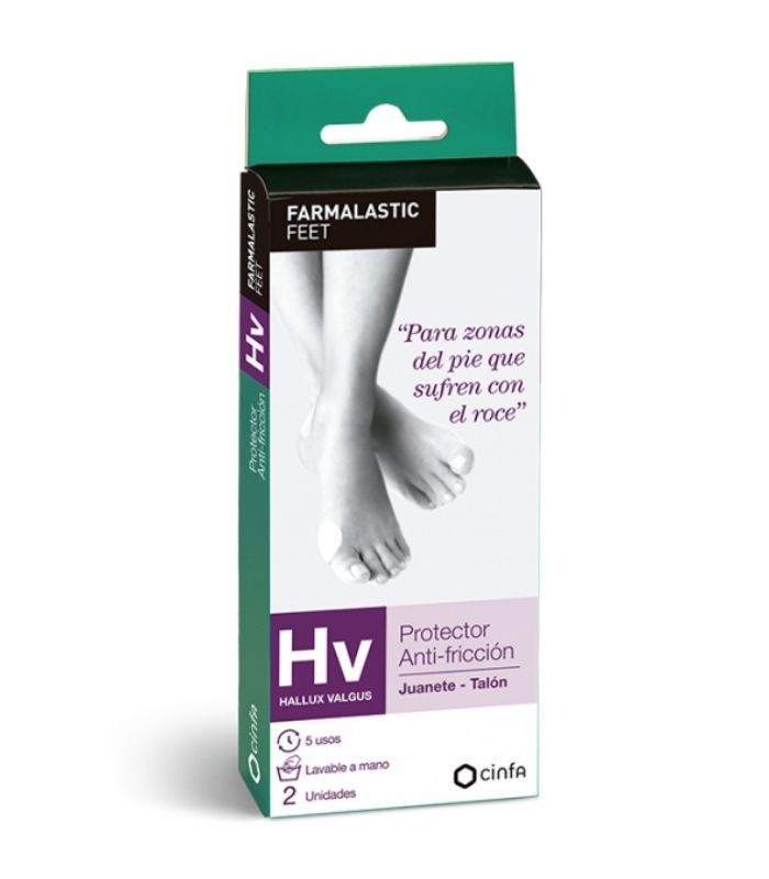 FARMALASTIC FEET PROTECTOR ANTIFRICCION JUANETE + TALON Inicio y  - CINFA